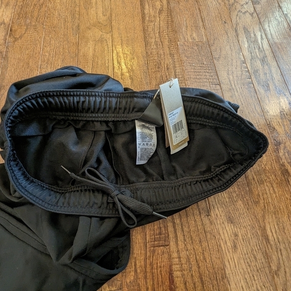 Adidas 3 stripe black Tricot track pants, mens Size Large - Picture 6 of 14